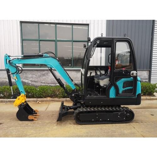 2021 New Enclosed Cabin Small Crawler Excavator SYNBON 1.8Ton Mini Digger