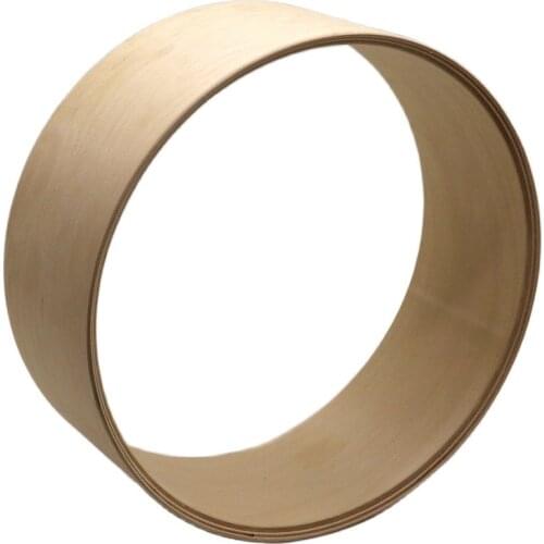 8mm thick 13"(dia) * 30cm(depth) birch wood drum body drum shell