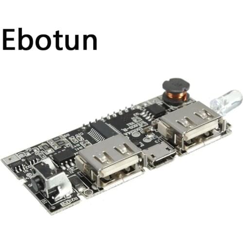 Dual USB 18650 Battery Charger PCB Power Module 5V 1A 2.1A Mobile Power Bank Accessories for Phone DIY LED LCD Module Board