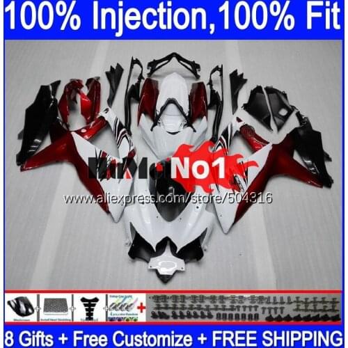 OME For SUZUKI GSXR-750 GSXR 600 750 GSXR600 GSX-R750 17MC.16 Dark red GSXR-600 K8 GSXR750 2008 2009 2010 08 09 10 Fairings