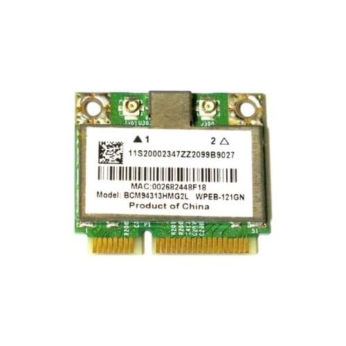 Wholesale NEW for BroadCom BCM94313HMG2L BCM4313 half Mini PCI-E Card for IBM lenovo B560 V560 G555 G560 Z560
