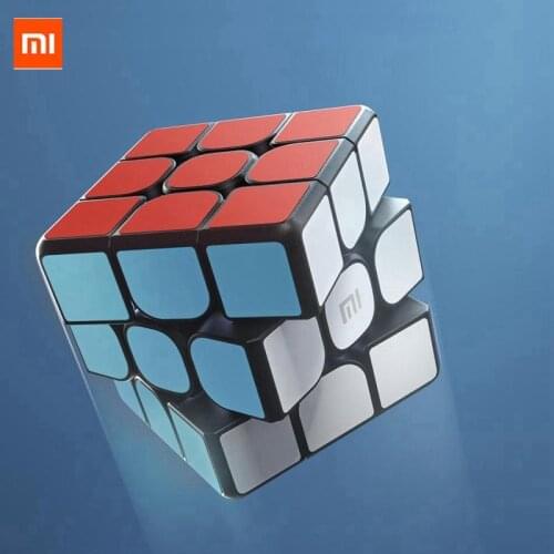 XIAOMI Original Bluetooth Magic Cube Smart Gateway Linkage 3x3x3 Square Magnetic Cube Puzzle Science Education Sensory Toys Gift