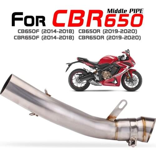 Suitable for CBR650R 650F CB650F mid-section exhaust pipe modification