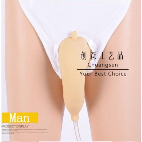 Urinal Urine Collector For Men Women In Bed Breathable Bottle Bag Health Care Latex Particles Soft Touch,Elderly Aid