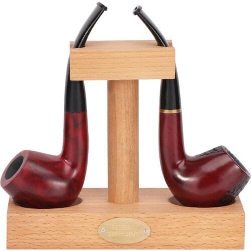 2 Tobacco Pipes Rack Smoking Pipe Accessories Rack Wood Smoking Pipe Stand And More Practical Tobacco Pipes Holder