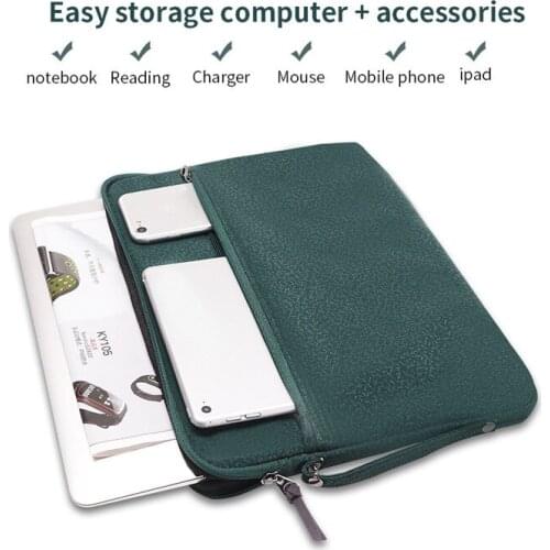 Laptop bag suitable for Apple macbook Huawei Xiaomi business travel storage bag laptop protective sleeve handbag Briefcase