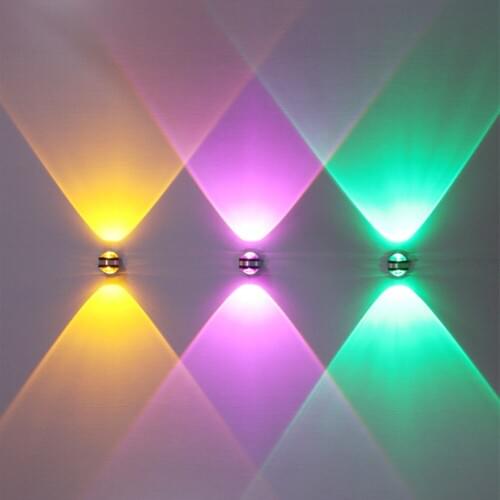 Up down wall lamp 3W 6W Modern Sconce lights LED Indoor Lighting Light Fixture For Bedside Living Room Bedroom wall light