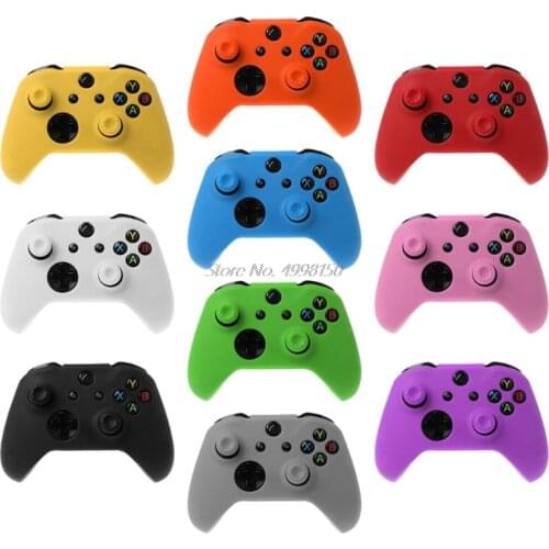 Protective Cover Cap Analog Thumb Sticks Grip Soft Silicone Case Anti-Slip Waterproof for XBOX Ones Gamepad Controller Dropship