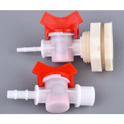 1/2" -4~20mm Ball Valve Aquarium Tank Garden Irrigation Adapter Air Pump Water Pipe Valve Agriculture Watering System Hose Joint