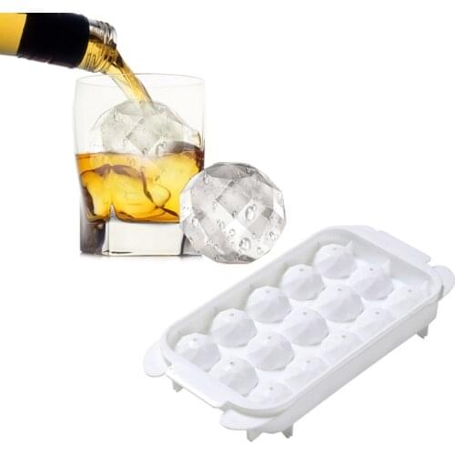 1 PC Food Grade Silicone Mold Chocolate Ball Ice Cube Tray Whisky Mould DIY Homemade Freezer Ice Cube Maker Popsicle Molds