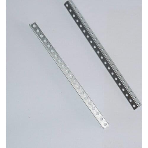 10/100pcs 5x100mm Right angle irons/perforated connecting rods/diy toy model making connection pieces/fasteners/DIY parts
