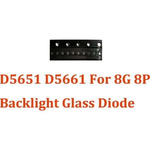 10pcs/lot D5661 & D5651 For iphone 8 8plus plus LED BACKLIGHT Back light Glass Diode DRIVER IC Chip