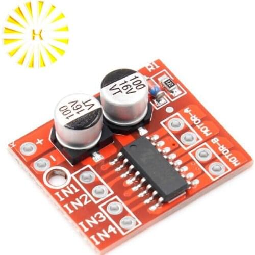 2-channel DC motor driving module Positive inversion PWM speed mini motor dual h-bridge stepper motor driver Connector