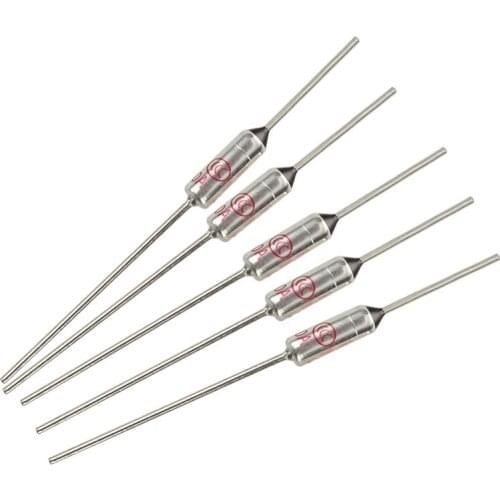 5 Pcs Circuit Cut Off TF 185 Celsius 250V 10A Temperature Thermal Fuses