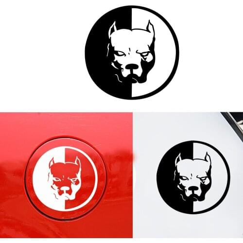 Art Design Staffordshire Bull Terrier Auto Sticker Funny Window Vinyl Decals Car Styling Self Adhesive Emblem Car Stickers