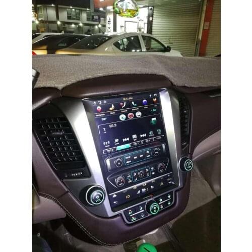 AuCAR Tesla 12.1" Android 8.1 Car radio 2 din 1 din DVD for GMC Yukon Chevrolet Tahoe Suburban 2015-2019 GPS Navigation IPS AUX