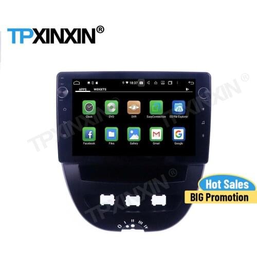 Carplay Car Radio 2 Din Receiver Android For Toyota Aygo 2005 2006 2007 2008 2009 2010 2011 2012 2013 2014 GPS Player Audio Unit