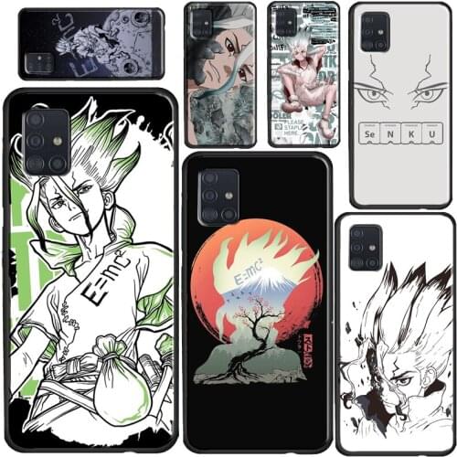 Dr Stone Senku Phone Case For Samsung A71 A51 A41 A31 A11 A12 A32 A52 A72 A20e A21S A02S A10 A40 A50 A70