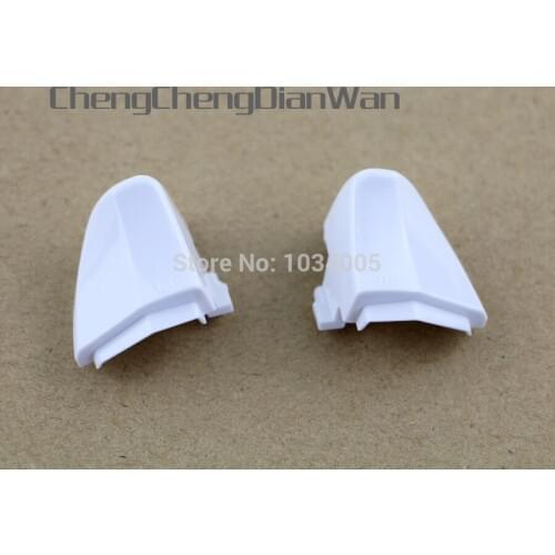 ChengChengDianWan White LT RT Upper Bottom Trigger Button Shell Cover For Xbox One xboxone Controller Repair Parts 2pcs/lot