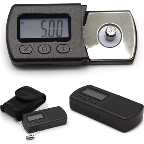 Mini Digital Turntable Stylus Force Scale Gauge Precise Arm Load Needle Guage LP Vinyl Record Player Acupressure Meter Backlight