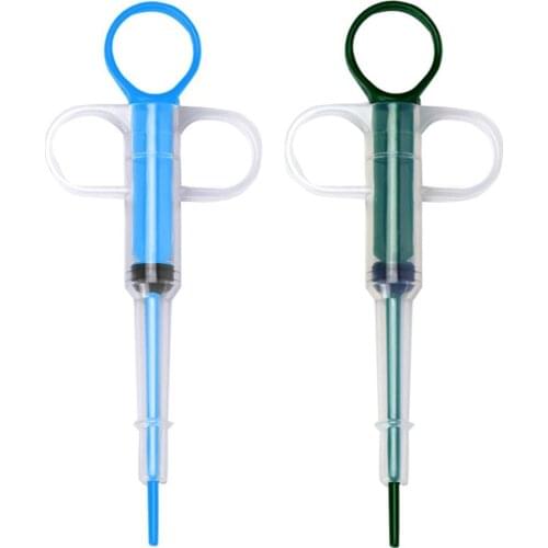 Dog Cat Puppy Medicine Water Syringe Tablet Pill Gun Dispenser Pusher Injection Needle Pet Safety Feeder Tool Pet Product