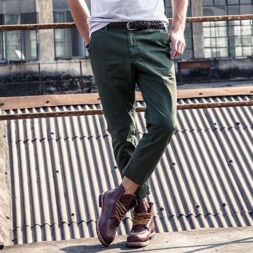 New Style Casual Pants Men Straight Long Trousers Military Mens Fashion Pants Brand Cargo Clothing Hommes Pantalones Jogger 21