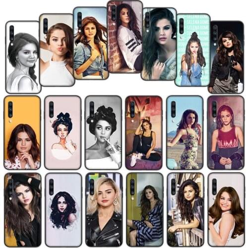 Selena Gomez Soft Cover Case for Samsung Galaxy A11 A21 A21S A41 A51 A71 A81 A91 M11 M21 M31 M31S