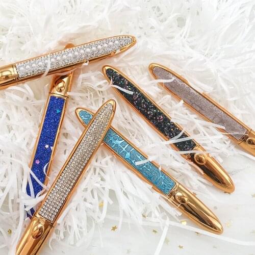 NEW 1pcs Diamond Magic Self adhesive Liquid Eyeliner Pencil Magnet-free Glue-free Waterproof Makeup Lash Gule Pen Wholesale