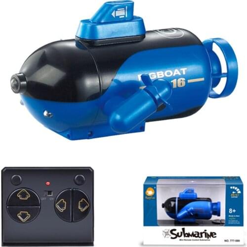 Updated Version RC Submarine Speed Remote Control Boat Toy Induction Simulation Model Diving Boat Toy For Kids Gift