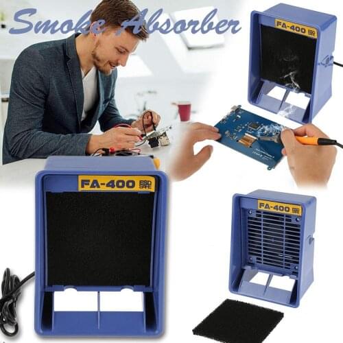 Soldering fan solder fume extractor air fume extractors air fan smoke fume absorber exhaust fan Soldering Tool Welding AC220V