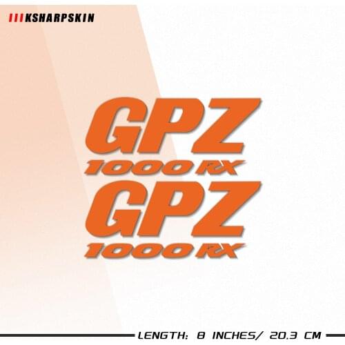 Pegatinas Motorcycle Reflective Stickers Body helmet fuel tank Waterproof logo decal For SUZUKI GPZ1000RX gpz1000 rx gpz 1000rx