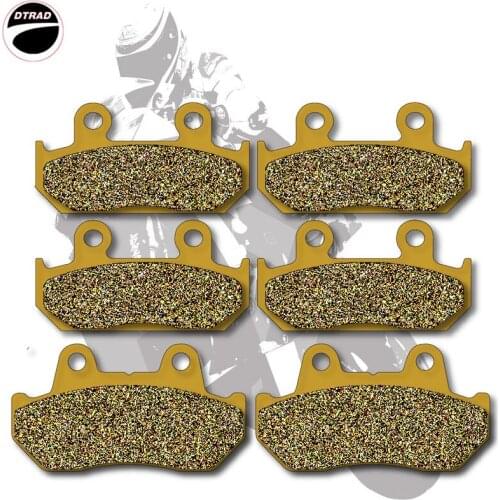 Motorcycle Brake Pads Front+Rear For HONDA VFR 700 86-87 750 86-87 CBR 750 1987 1000 87-88 GL 1500 88-00
