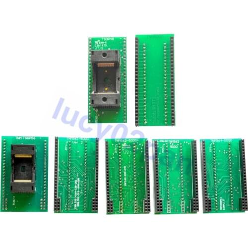 TSOP56+TSOP32/40/48 nand flash adapter socket for TNM5000 USB Universal IC nand flash Programmer
