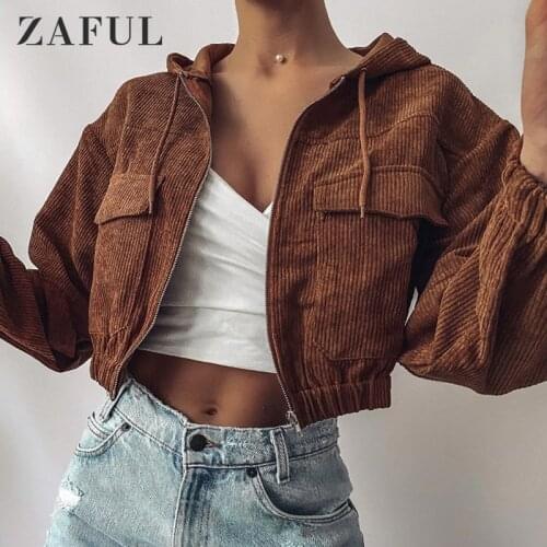 Женские короткие куртки ZAFUL China At AliExpress