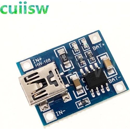 100PCS TP4056 1A Lipo Battery Charging Board Charger Module lithium battery DIY Mini USB Port