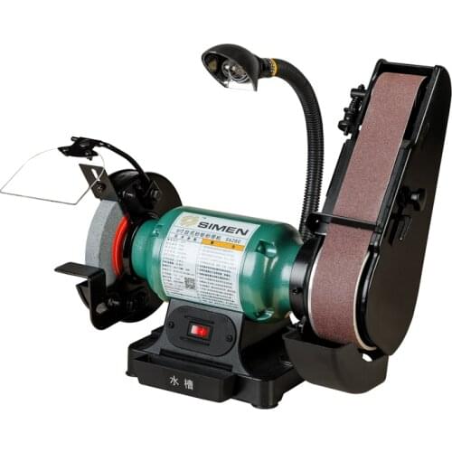 6 - inch S6280 8 - inch S8280 desktop grinding wheel belt grinding machine polishing machine grinding wheel belt machine