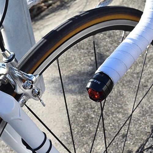 Road Bike Handlebar Plug Rear Lights Waterproof LED Safety Warning Lamps Bicycle Turn Signals Bilateral Tail Lights Long Cruise