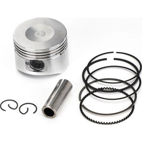 Artudatech Piston Kit & Rings Set Fit for Yamaha YW XC 125 BWS Cygnus X 2004-2020 5ML-E1603-00 5UA-E1631-01 Motor Parts