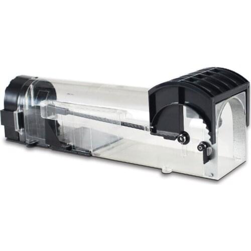 1pcs Nontoxic Rat Trap Cage Catch Mice Rodent Control Catch Bait Hamster Mouse Trap Transparent No Kill Live Mousetrap Rat Trap