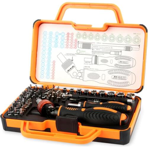 Wholease Drop Shipping JM-6111 Function Hand Tools Repair Kit Screwdriver Set Repair Phone Pad Household Appliances Cell Phone
