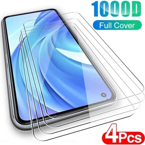 4PCS Tempered Glass For Xiaomi Mi 11 Lite 5G 10T 9T Pro A3 Lite 11i Screen Protector MiA3 Mi10t Pro Mi11 lite Protective Glass