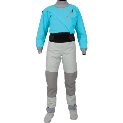 Womens Kayaking Drysuits Waterproof Breathable Surfing Rafting Kayak Dry Suits DW18 Spring Winter One Pieces