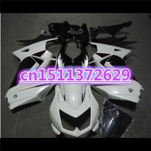 ZX 250R 2008-2014 Fairing kit for Kawasaki Ninja ZX250R 08 09-14 ( white ZX250R 2010-2011-2012-2013-2014 Fairings set-Dor D