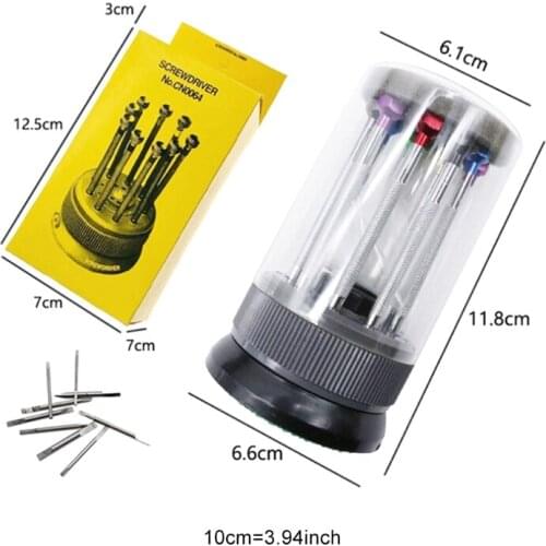 0.8-2.0mm Watch Strap Link Pins Watches Tools Band Removal Watchmakers Tool Kit E56C