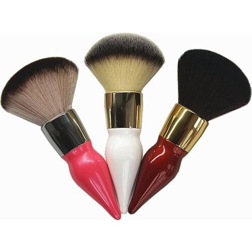 1pc Big Powder Makeup brush Professional High quality blusher Powder contour shadow brush synthetic fiber