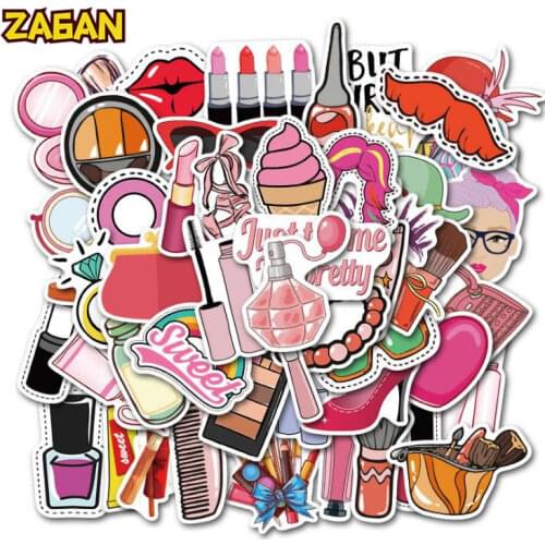 10/30/50pcs Kawaii Visco Girl Sticker Skateboard Suitcase Motorcycle Guitar Funny Waterproof PVC Graffiti Sticker Kid DIY Toy