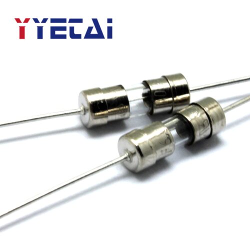 YongYeTai 3.6*10mm slow break with lead fuse double hat environmental 500mA/T1AL/T2AL/T3AL/T4AL/T5A 50/bag Free shipping
