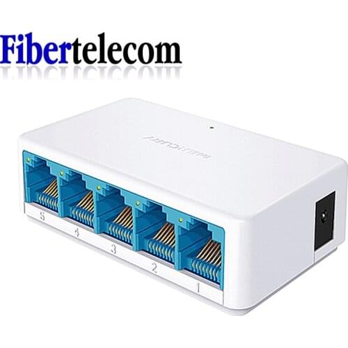 5 Ports High Speed Gigabit Mini Network Switch RJ45 1000Mbps Fast Ethernet Network Switcher Hub Splitter SG105C smaller SG105M