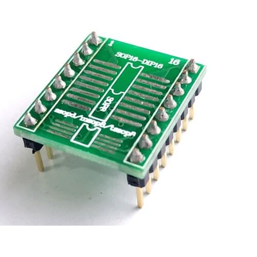 MSOP8 SOP16 to DIP8 DIP16 Socket Programmer Adapter For TL866ii XP8710 socket ezp2019 top3100 rt809f sop8 clip