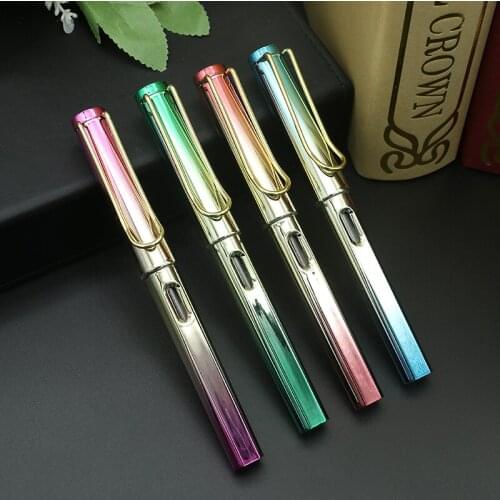 Fountain pen High-quality brand fashion color gradient stationery school student office supplies